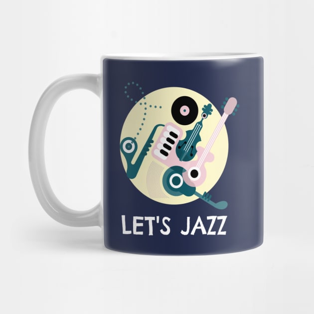 Modern Let's Jazz musician by DeliriousSteve